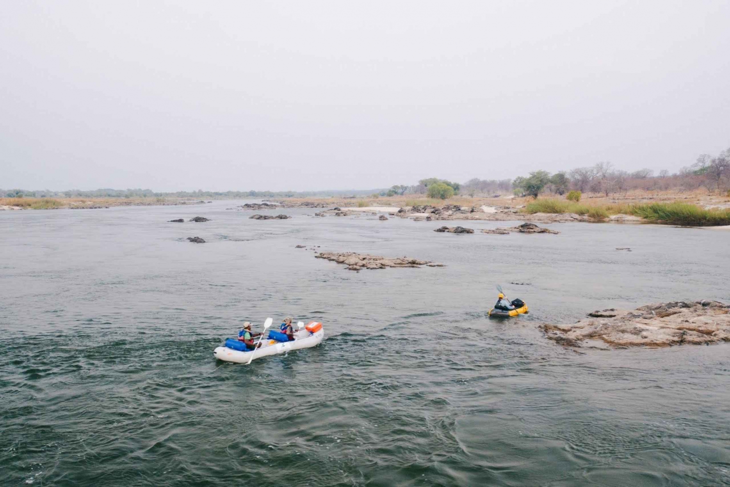 Victoria Falls canoeing company operates and runs canoeing t