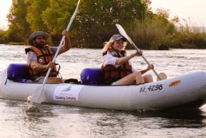 Victoria Falls canoeing company operates and runs canoeing t