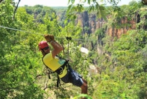 Victoria Falls: Canopy Tour with Transfers