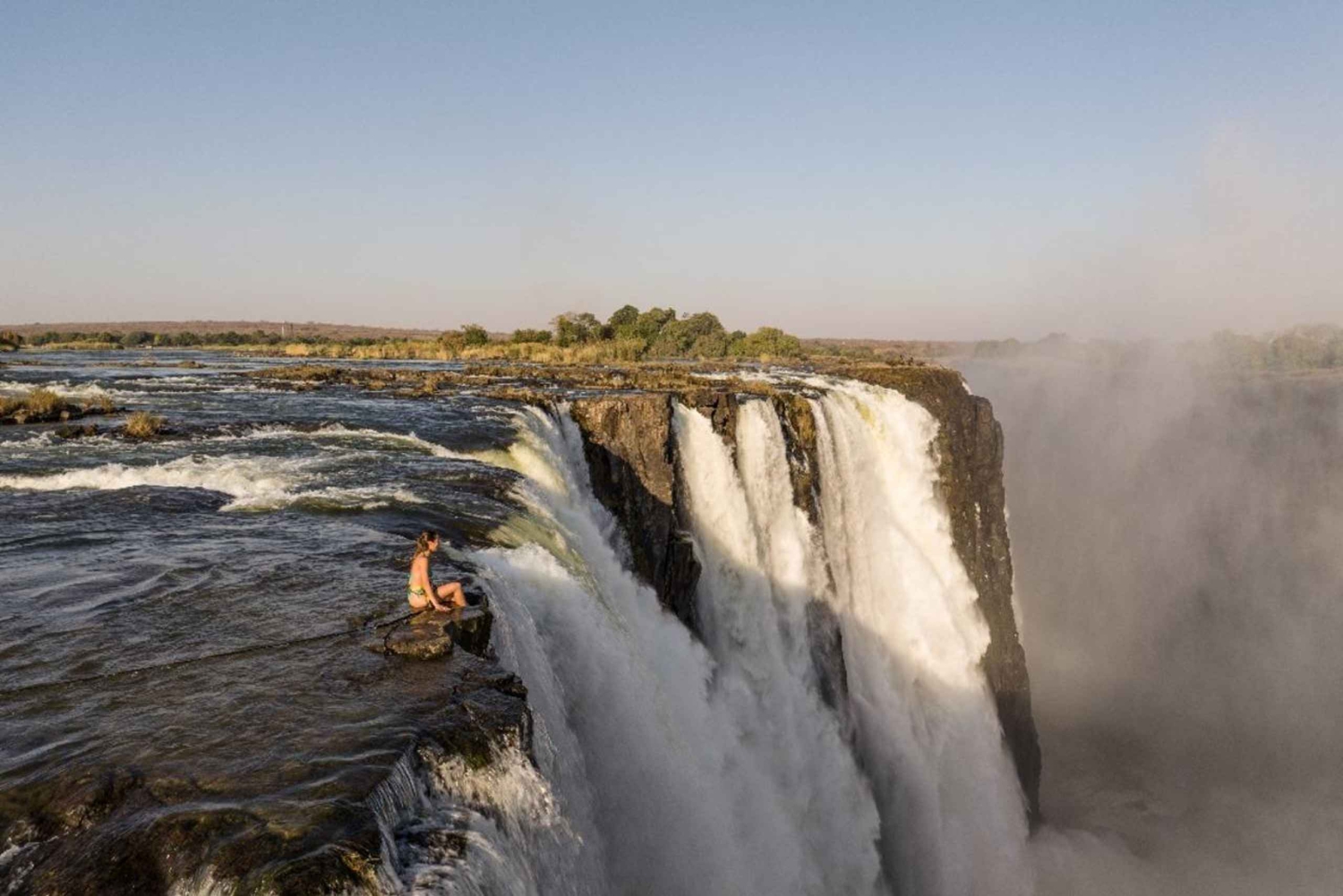 Visite sur les fantômes de l'île Cataract aux chutes Victoria