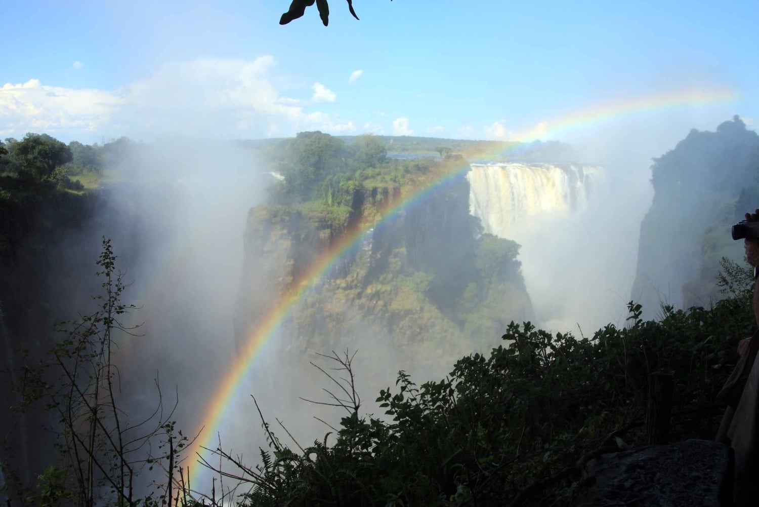 Visite guidée transfrontalière des chutes Victoria