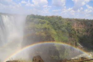 Victoria Falls: Dagstur til begge sider fra Kasane Zim og Zambia