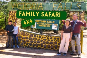 Victoria Falls: Family Safari Game Drive with Hotel pick up