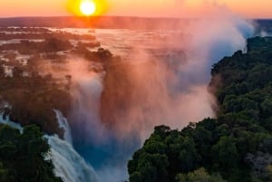 Victoriafallen: Guidad tur på den zimbabwiska sidan