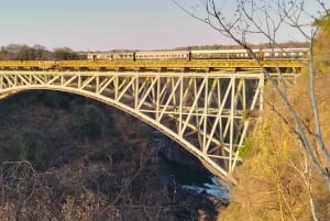 Victoria Falls: Guided Tour, Sunset Cruise, and Dinner