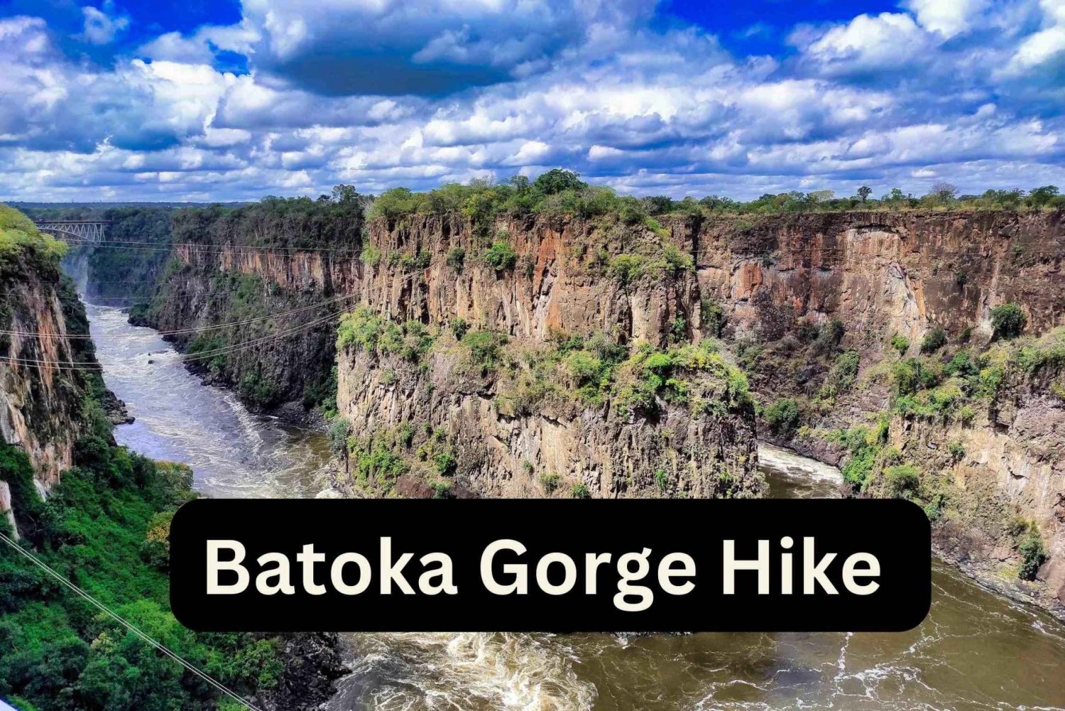 Victoria Falls:Guided Tour to Batoka Gorge and outlook