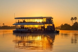 Victoria Falls: Helicopter Flight and Zambezi Dinner Cruise