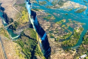 Bridge Too Far – helikopterflyg, vattenfallstur, kryssning i solnedgången