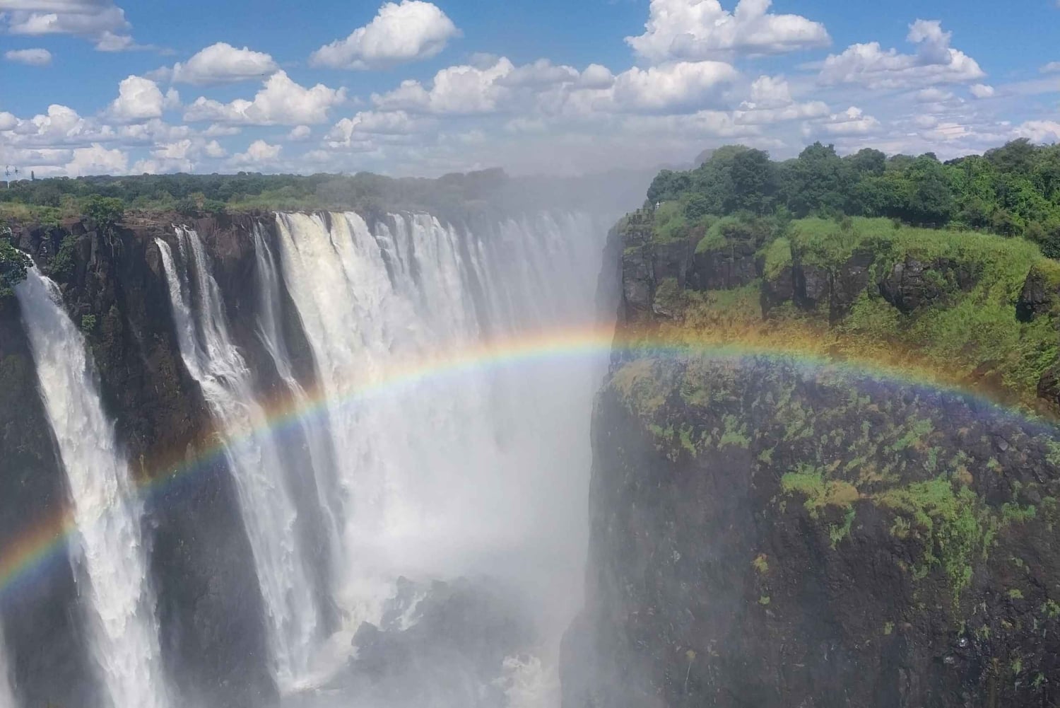 Chutes Victoria et vol en hélicoptère
