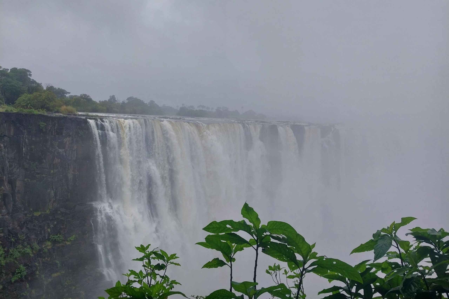 Chutes Victoria et vol en hélicoptère