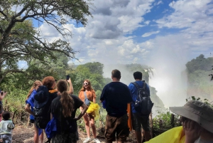 Chutes Victoria et vol en hélicoptère