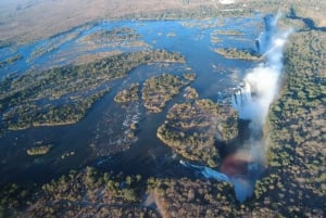 Victoria Falls: Helicopter Tour with Hotel Pickup