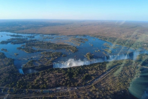 Victoria Falls: Helicopter Tour with Hotel Pickup