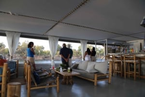 Safari di un giorno alle cascate Vittoria, cascate e crociera al tramonto