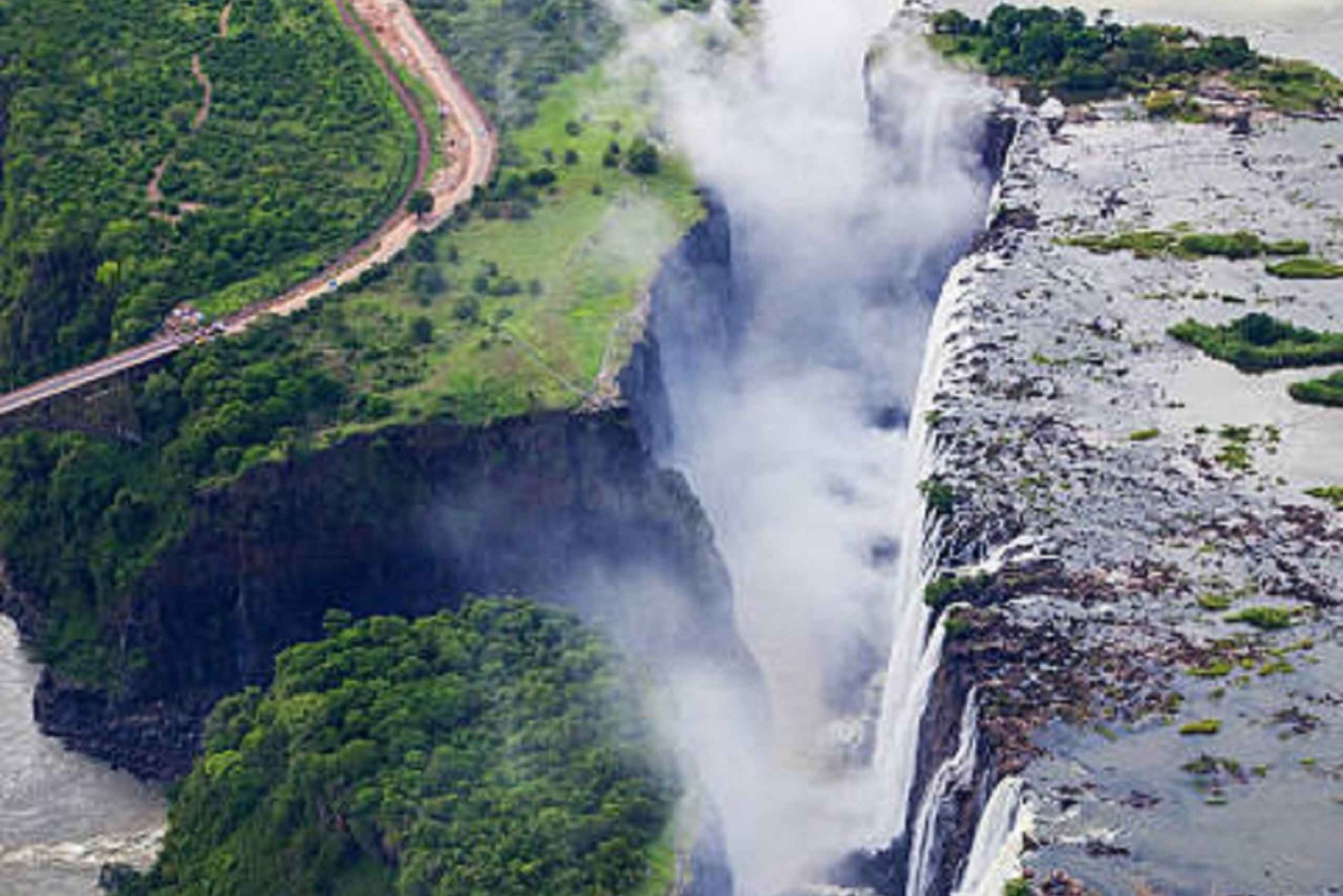 Luksuriøs dagstur til Victoriafallene med helikoptertur