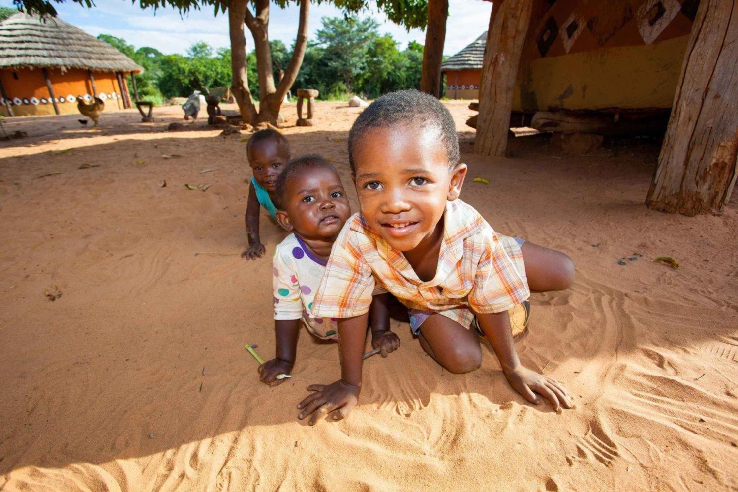 Victoria Falls: Monde Village Guided Tour with Lunch