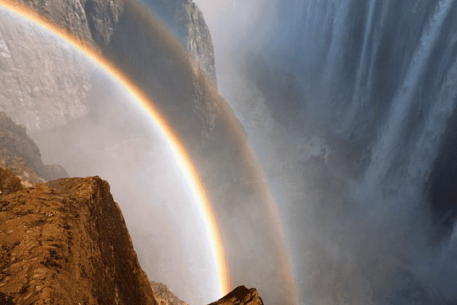 Victoriafälle: geführte nächtliche Tour zum Mondbogen (Mondregenbogen)