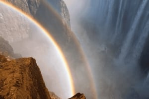 Victoriafälle: geführte nächtliche Tour zum Mondbogen (Mondregenbogen)