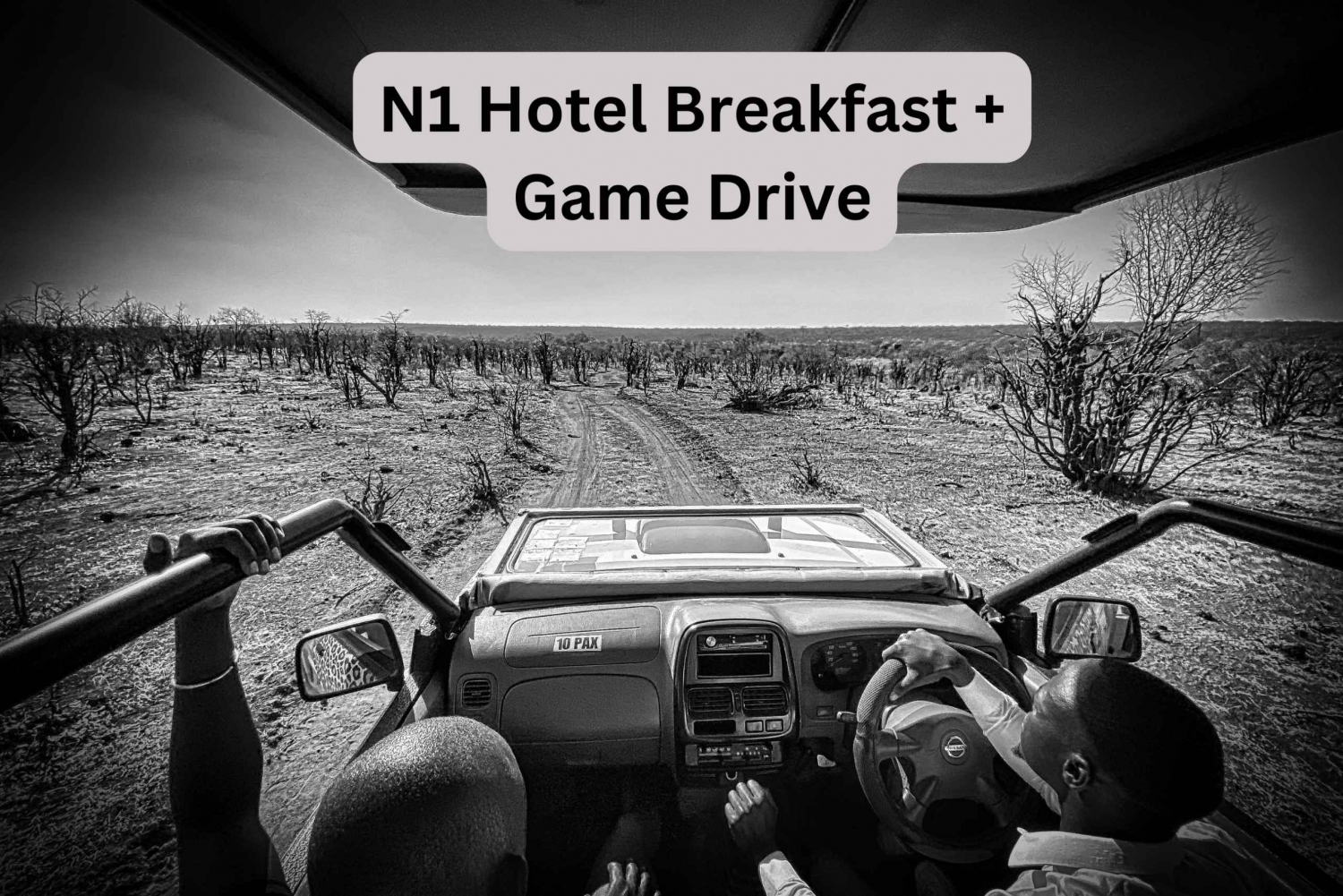 Victoria Falls: N1 Hotel Game Drive 10am incl Breakfast 9am