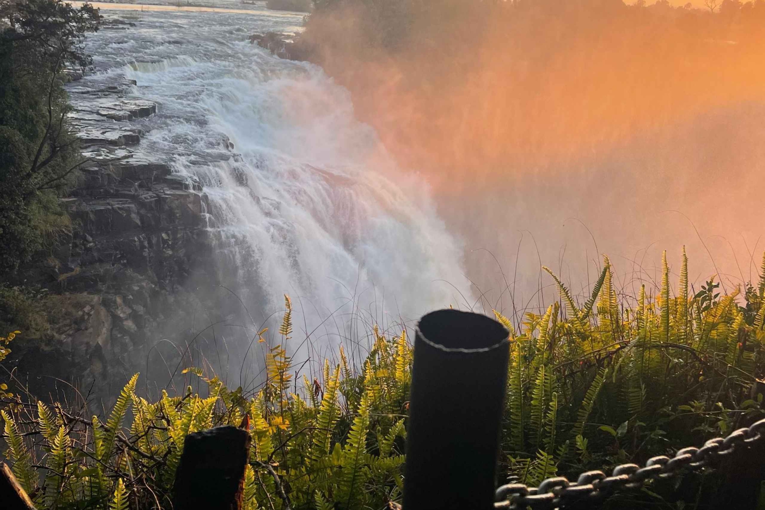 Victoriafälle: Private Sonnenaufgangstour mit Frühstück auf der Aussichtsplattform