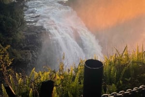Victoriafallen: Privat soluppgångstur med frukost på utsiktsplatsen