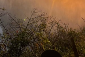 Victoriafallen: Privat soluppgångstur med frukost på utsiktsplatsen