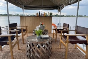 Victoria Falls: Private Sunset Cruise on the Zambezi River