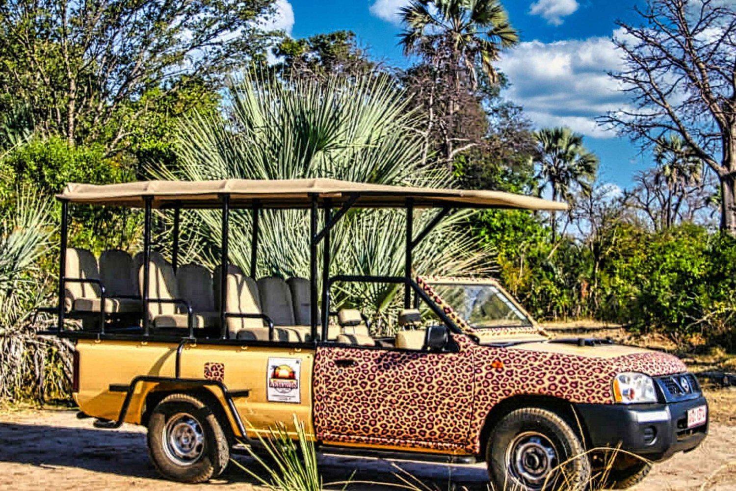 Victoria Falls: Rent Private Safari Jeep Game Viewer+Guide