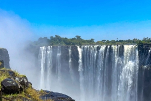 Chutes Victoria : vol panoramique, visite du pont et croisière au coucher du soleil