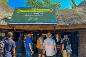 Chutes Victoria : vol panoramique, visite du pont et croisière au coucher du soleil