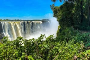 Chutes Victoria : vol panoramique, visite du pont et croisière au coucher du soleil
