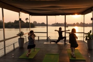Victoria Falls: Small Group Yoga on the Zambezi River