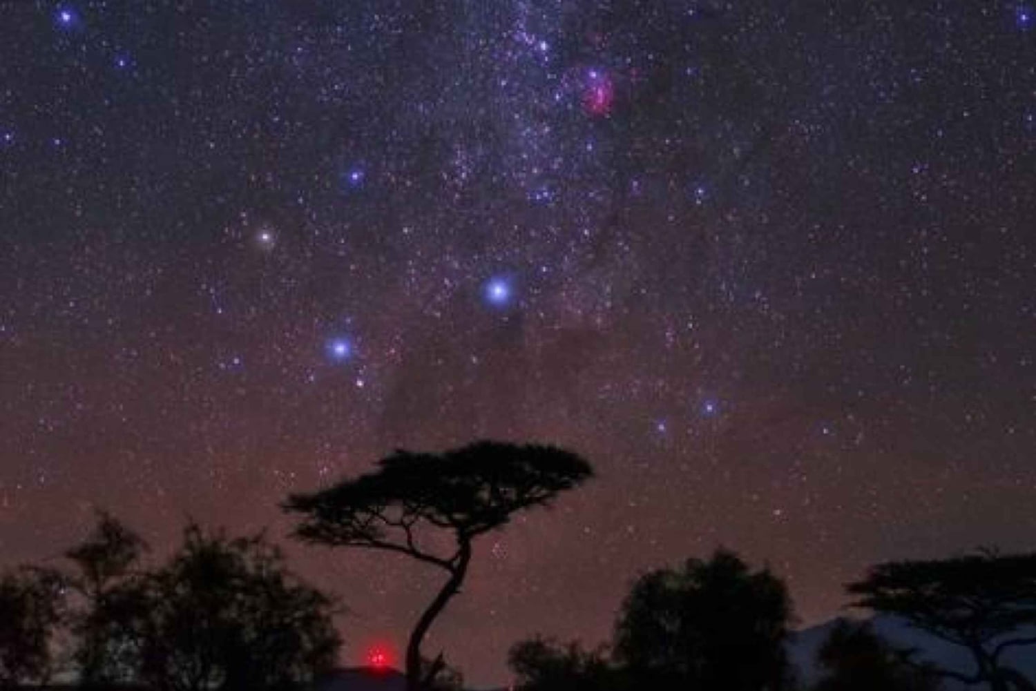 Cascate Vittoria: Osservazione delle stelle dell'emisfero meridionale