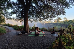 Victoria Falls: Sunrise Yoga Session with Breakfast