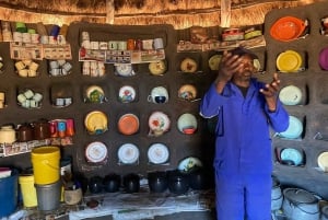 Victoria Falls: Landsbyopplevelse med luksuscruise og lunsj