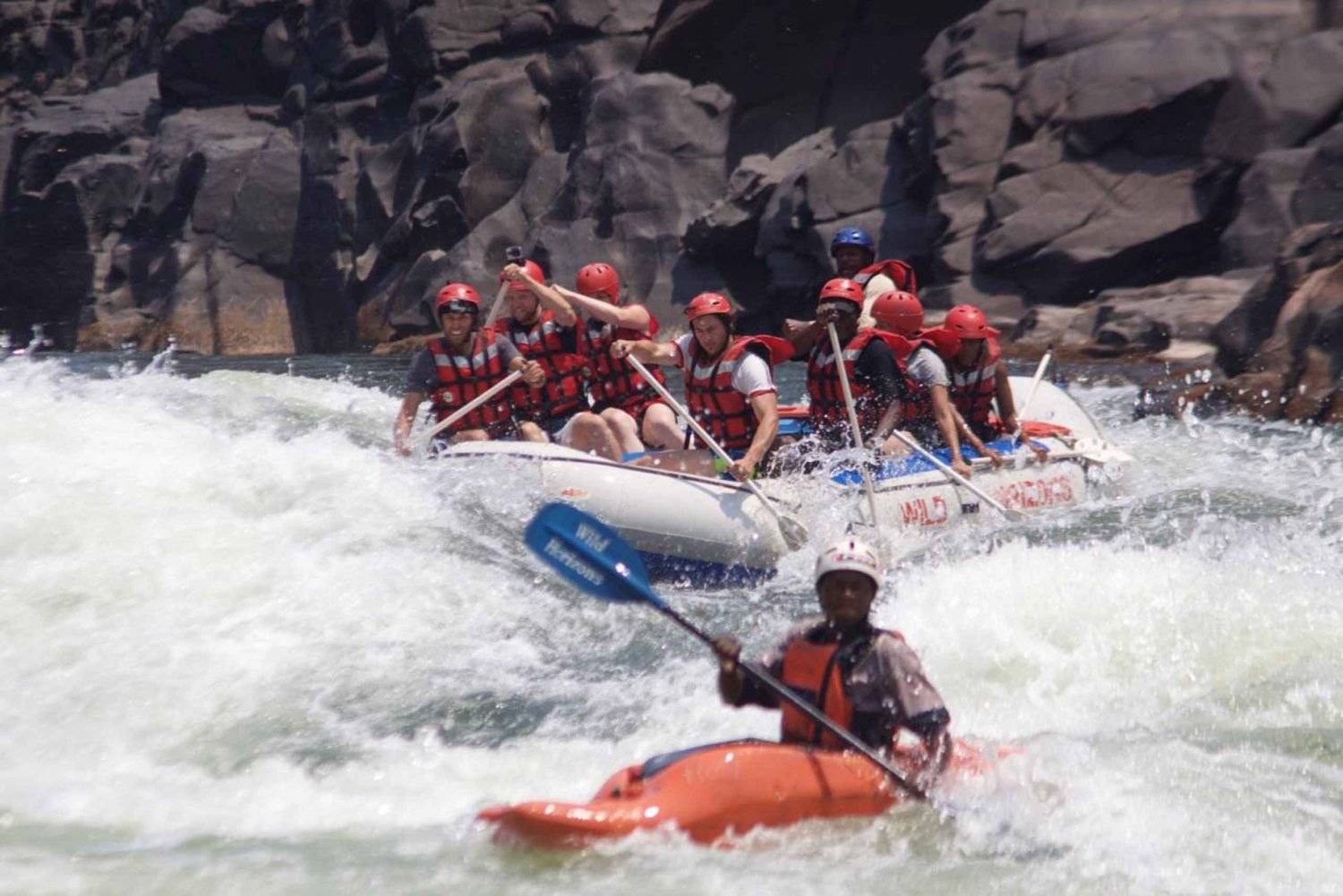 Victoria Falls: White Water Rafting