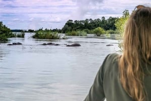 Wodospady Wiktorii: rejs po rzece Zambezi na pokładzie Ra-Ikane z napojami