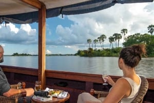 Wodospady Wiktorii: rejs po rzece Zambezi na pokładzie Ra-Ikane z napojami