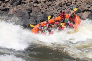 Victoria Falls: Zambezi River Rafting & Sunset Gorge Dinner