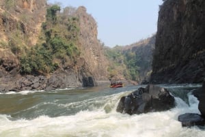 Victoria Falls: Zambezi River Rafting & Sunset Gorge Dinner