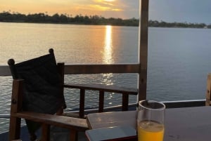 Victoria Falls: Zambezi Whitewater Rafting & Sunset Cruise