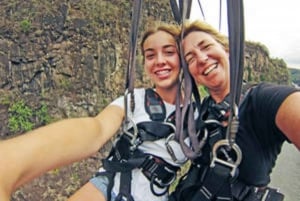 Victoria Falls: Zipline-oplevelse med transport