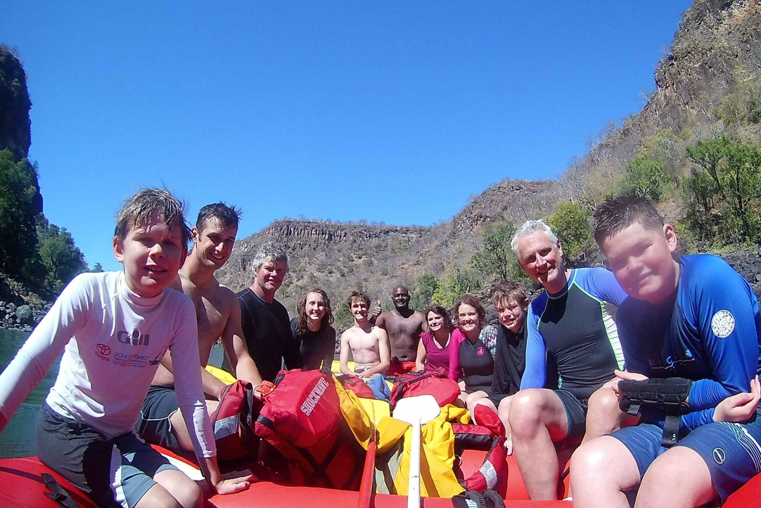 Fiume Zambesi: Rafting in acque bianche a misura di bambino