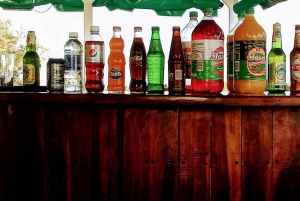 Båtcruise i solnedgangen i Zambezi