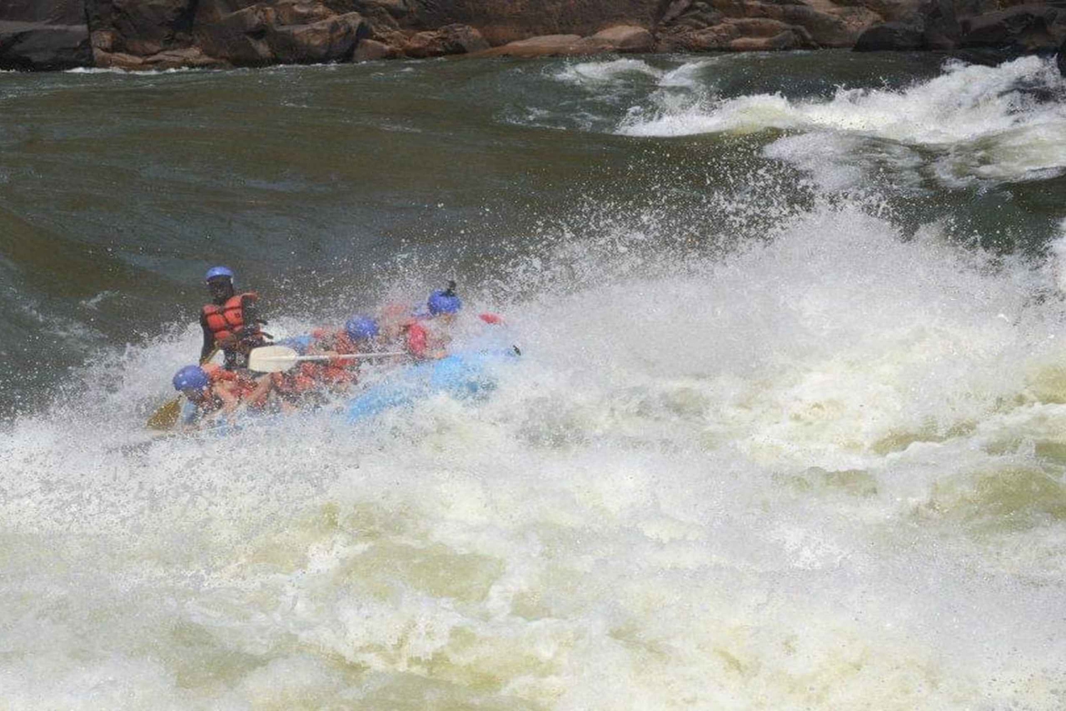 Zambezi Whitewater Rafting &White Rhino Walking Safari Combo