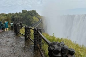 Zimbabwe and Zambia side :Private Guided tour of the Falls