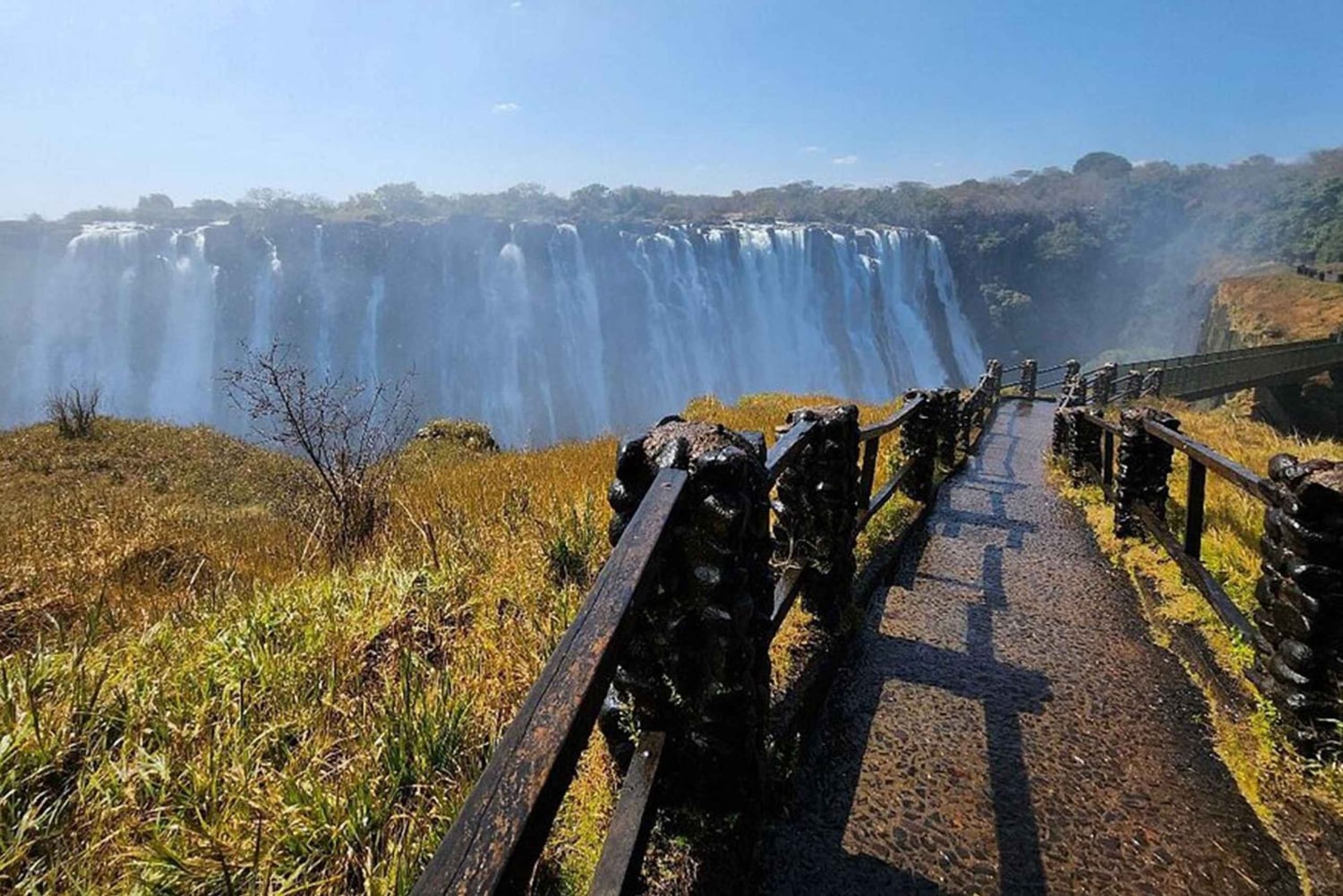 Zimbabwe i Zambia: prywatna wycieczka z przewodnikiem po wodospadach