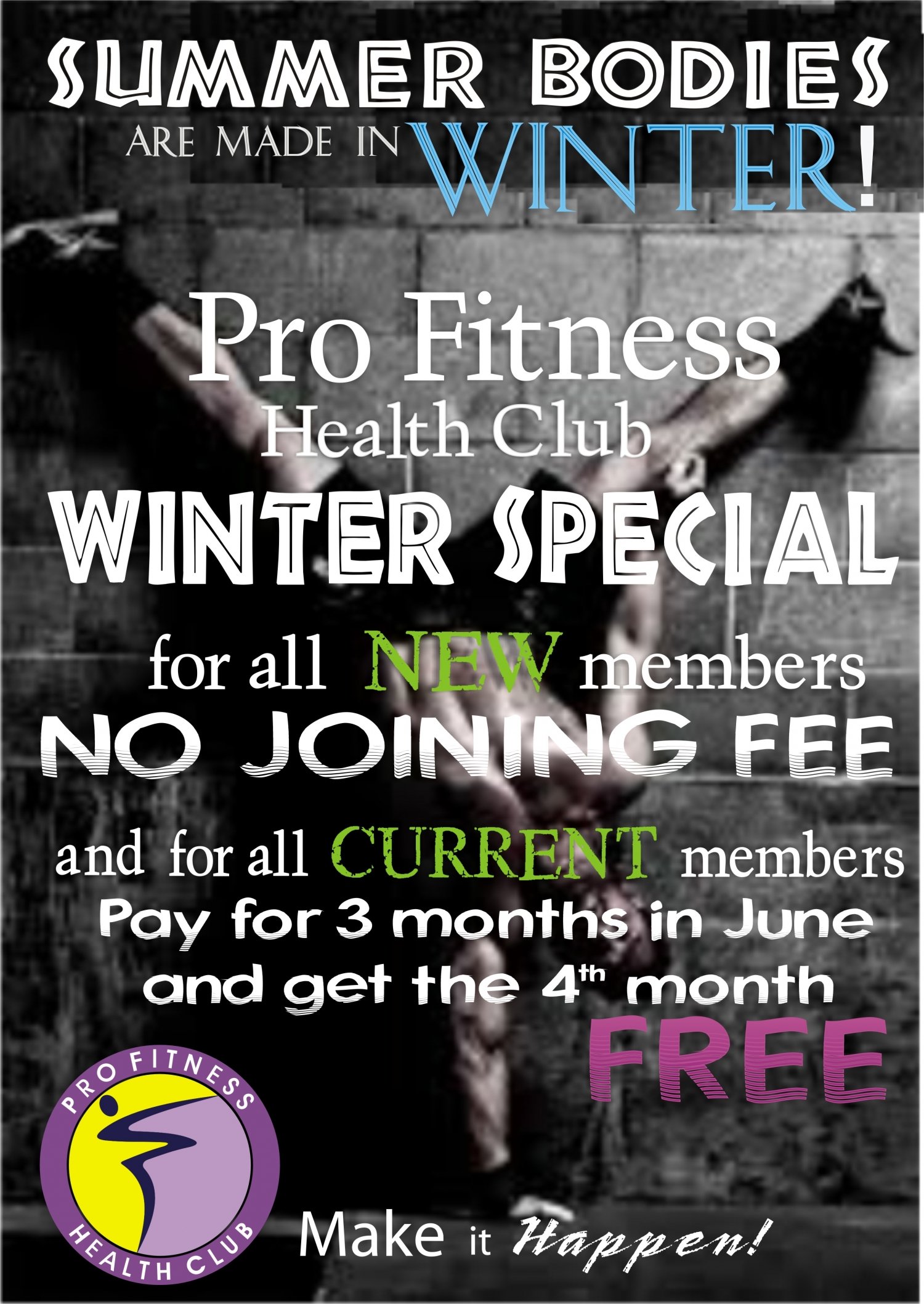 Pro Fitness Health Club Winter Special