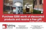Lighting World 50% Sale