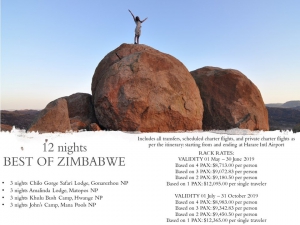 12 nights Best of Zimbabwe